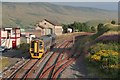 NY7606 : Evening departure from Kirkby Stephen station by roger geach