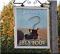 TM4566 : The Eels Foot Public House, Eastbridge, Suffolk by DAVE BULL
