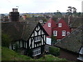 Aylesford rooftops from the church