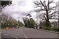 Junction of The Ridgeway (A1005) with East Lodge Lane, Enfield