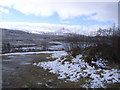 NH2761 : Looking across Loch Achanalt in the snow by Nick Mutton 01329 000000