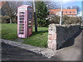 Holy Island telephone kiosk