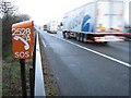 Breakdown on the M1 northbound near J11