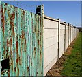 Darfield Cricket Club boundary fence