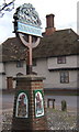 Ixworth village sign