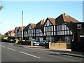 Mock tudor houses in the Havant Road