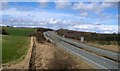 NZ3041 : A1M motorway viewed from the B1198 by Roger Smith