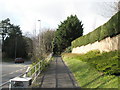 Path for peedestrians on Southwick Hill Road