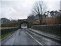 Railway bridge over the B6479