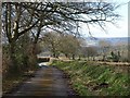 Lane to Kerswell Cross