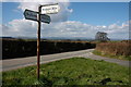 Road junction on Howle Hill