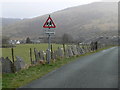 Slate fencing at Cwm Penmachno