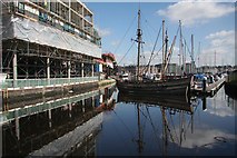 TM1643 : Ipswich Wet Dock by Bob Jones