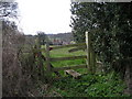 Stile on the path to the School House