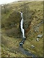 Water from Nant Gorlan and Nant Gwndwn-gwyn joins Nant Cae-glas