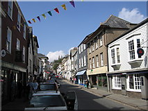 SX8060 : Fore Street, Totnes by Malcolm Choat