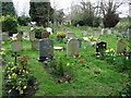 Graveyard at the church of St Cosmus and St Damian