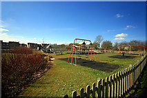 TL3458 : Children's play area at Highfields Caldecote, CB23 by Philip Talmage