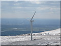 SD8417 : Scout Moor Wind Farm Turbine Tower No 9 by Paul Anderson