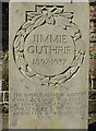 The Guthrie Memorial inscription