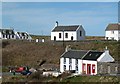 NR1652 : Church and post office at Portnahaven by Gordon Hatton