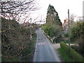 Station road from the Bridge