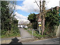 Rear access to Swan Street Surgery car park