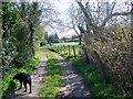 Footpath, Upper Woodford