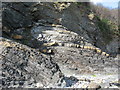 SH4889 : Multi-layered sedimentary rocks by Eric Jones