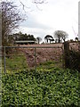 W6966 : Barn, Ploughed Field, Gate and Mint by Ian Paterson