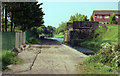 Abutments of old railway bridge, Manchester Bolton and Bury Canal