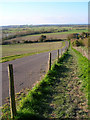 Footpath down Windmill Hill