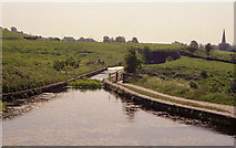SD7506 : Prestolee Aqueduct, Manchester Bolton and Bury Canal by Dr Neil Clifton