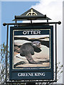 The Otter - pub sign