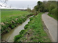 Looking S along Bogshole Lane near Seeshill Farm