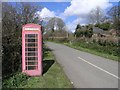 Telephone kiosk in Cresswell Quay