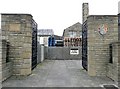 Gateway from the old market Hall, Moldgreen, Dalton (Huddersfield)