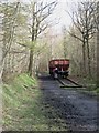 NZ1358 : Railway wagons, Chopwell Wood by Oliver Dixon