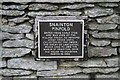 Plaque on Snainton Pinfold