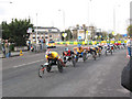 London Marathon at Shooters Hill - wheelchairs