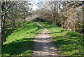 On top of the town wall, Wareham