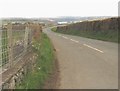 Approaching the bridge carrying the minor Bethel-Felinheli road over the A487