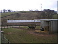 Cattle sheds Langlee Mains farm