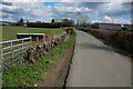 Road past Aston Fields Farm