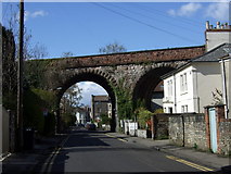 ST5874 : Kingsley Road with railway arches by Natasha Ceridwen de Chroustchoff