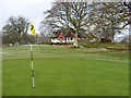 The 18th green at Minto Golf Course