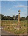 Wayside cross near Crawford Farm