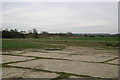 Looking out from Oakley Airfield