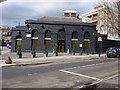 Marlborough Road tube station has turned to the dark side