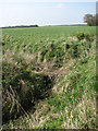 Footbridge across ditch